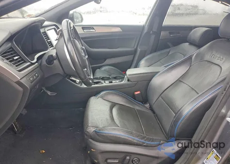 2018 Hyundai Sonata Sport from USA, damaged, VIN 5NPE34AB8JH636349